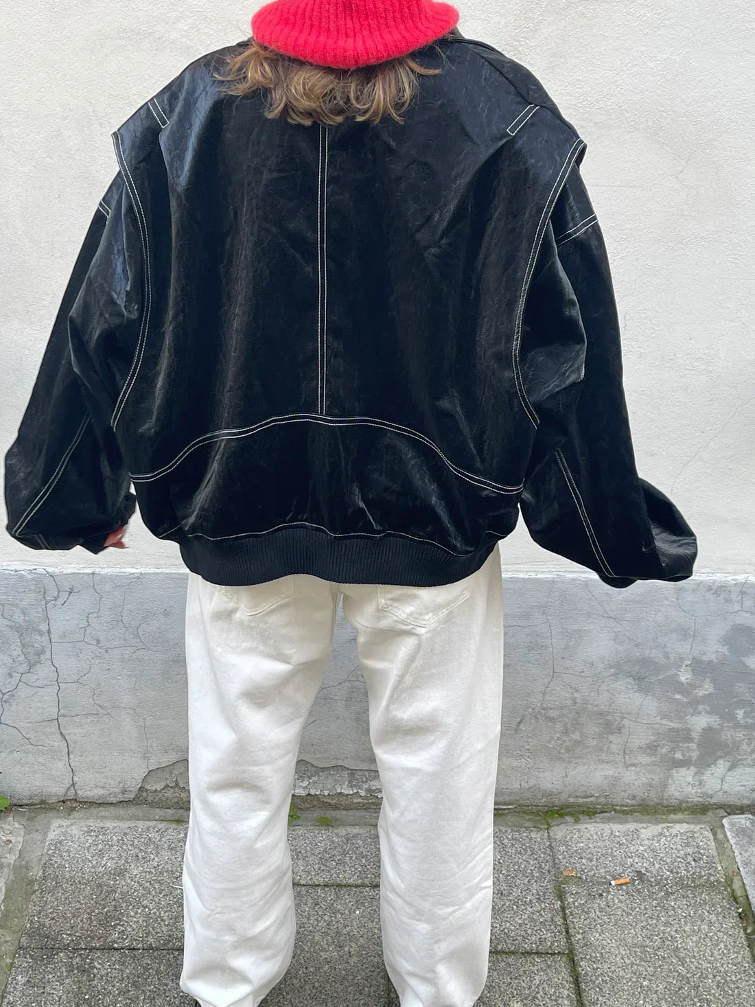 FAYE | OVERSIZED CONTRAST JACKET