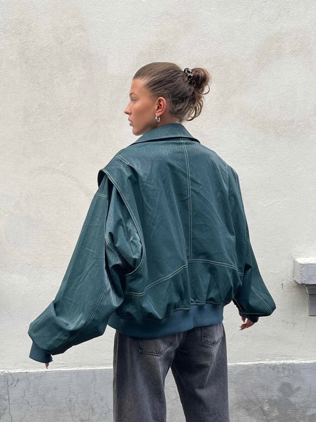 FAYE | OVERSIZED CONTRAST JACKET