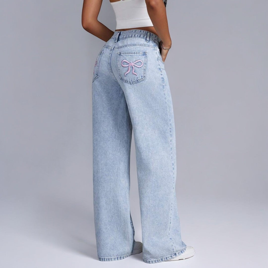 The Sky Bow Jeans